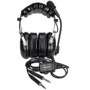 General PNR Aviation Passive Electronic Noise Reduction Headset Headphone For Pilots Retevis EHG001