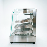 Vitrine de réchauffement des aliments électriques