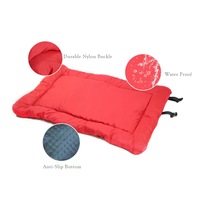 Tapis et maison pour chien pliables, imperméables, portables, modernes et luxueux pour l'extérieur, lit de voyage pour animaux de compagnie pour chiens et chats, utilisation estivale