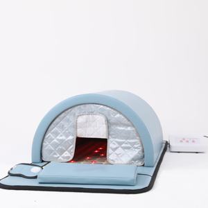 Hồng ngoại xa phòng tắm hơi viên nang giường đầy đủ cơ thể đá quý phòng tắm hơi spa viên nang với mắt Massager - Product Image 5