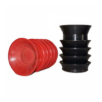 Bouchon de cimentage supérieur et inférieur en caoutchouc standard API 10000, 4 1/2'' 14.14-20'' 9.50-11.60mm pour le cimentage en champ pétrolier