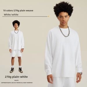 <span class=keywords><strong>Abbigliamento</strong></span> <span class=keywords><strong>uomo</strong></span> 2025 American Fashion Brand <span class=keywords><strong>Retro</strong></span> abiti lavati da <span class=keywords><strong>uomo</strong></span> in puro cotone 270G t-shirt a maniche lunghe da <span class=keywords><strong>uomo</strong></span> t-shirt da <span class=keywords><strong>uomo</strong></span> - Product Image 6