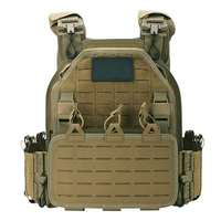 Nouveau type de gilet tactique unisexe en nylon à libération rapide, uniforme de combat camouflage, multifonctionnel, bretelles réglables