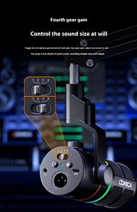 Microphone sans fil portable pour ordinateur de bureau <span class=keywords><strong>COMICA</strong></span> D10 Pro, léger, dynamique, pour enregistrement en direct - Product Image 3