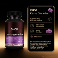 Gummies pour la beauté et le soutien immunitaire des femmes adultes avec extraits de Pueraria et de papaye, 60 gummies/flacon