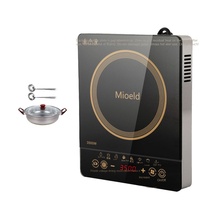Usine en gros pas cher prix grand grand verre micro cristal noir blanc cuisinière à Induction plaque de cuisson plaque de cuisson fonction intelligente