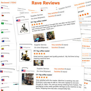 Tostadora de Café Comercial para el Hogar, Máquina para Tostar Granos de Café de 1 kg, 2 kg y 3 kg - Product Image 3