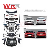 Pieza de Repuesto para Automóvil WRR para BMW Serie F10 5, Actualización a Kit de Carrocería G30 G38 M5, Modificación X5 X6 F30 E60 E90, Parachoques Delantero