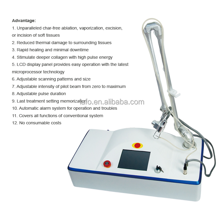 co2 l tightening laser/portable l tightening machine/fractional co2 laser l tightening machine