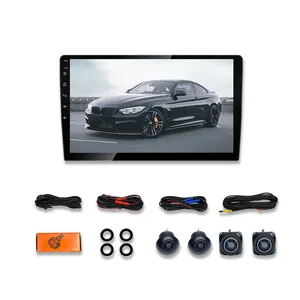 3D Full Around View 1080P 360 Panorama 3D Car Camera Android DVD 9Inch Android Touch Screen Car Radio With 360 Parking Camera