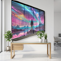 MILEC P4 Mini Kristal İnce Film LED Panel, 3 Yıl Garantili, 1000cd Parlaklıkta, Lüks Perakende Etkileşimli Vitrin Göstergeleri için