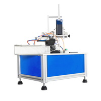 Machine d'étiquetage pneumatique entièrement automatique pour étiquettes volantes, avec aiguille fine, pour attaches en aluminium, nylon bleu, ficelle PP, attaches à boucle, attaches à broche et crochets