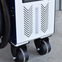 Nettoyeur laser industriel à impulsions de 300 W, portable, haute puissance, pour le décapage de la rouille et la décapage de la peinture sur de grandes surfaces en acier