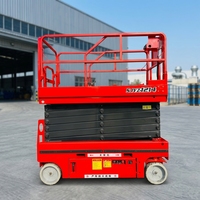 Nouvelle table élévatrice à ciseaux autoportante hydraulique entièrement automatique Jiuxin GTJZ, alimentée électriquement, en acier moulé, capacité 100 kg, hauteur max. 16 m