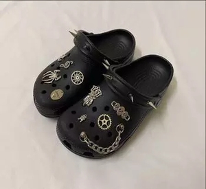 Charme de chaussure en métal écologique Sengao, accessoires de décoration rock, broches hip-hop modèle -8 2-4cm - Product Image 6