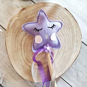 Baguette Magique Princesse Fée en Tissu Coloré Faite à la Main pour Filles - Accessoire de Déguisement pour Halloween, Diwali et Fêtes du Ramadan - Product Image 4