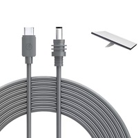 Starlink Mini Accesorios Cable de enchufe de alimentación de CC a CC, resistente al agua, duradero, 100W, 20V, 5A, USB C a CC, Cable Jack de barril, 2M, 3M, 5M