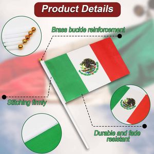 Banderas Triangulares Personalizadas para Deportes, Bandera de Colores del Arcoíris Nacional, Impresas en Madera y Plástico, para Agitar con la Mano - Product Image 5