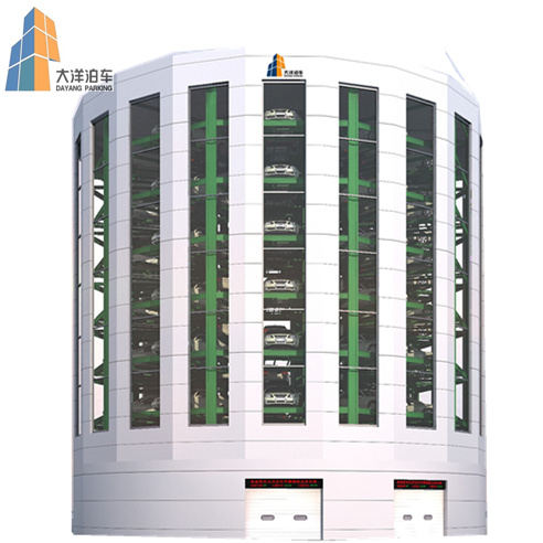 Автоматическая Вертикальная Подъемная парковочная система для умного гаража, шт.-круговой тип