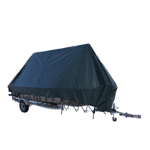 Couverture de <span class=keywords><strong>bateau</strong></span> <span class=keywords><strong>d</strong></span>'<span class=keywords><strong>hiver</strong></span> en PVC noir robuste Protection étanche <span class=keywords><strong>pour</strong></span> un stockage optimal par temps froid - Product Image 1