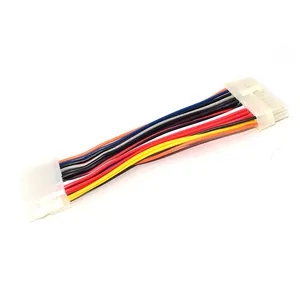 YXY ATX Câble D'alimentation 24 broches femelle connecteur pour Carte Mère 20 broches mâle connecteur