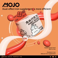 Vente en gros d'usine MOJO de collations pour chats et chiens Tonique de sang de lapin Friandises pour chats lyophilisées 0Add Temptations Cat Treats