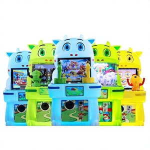 Máquina <span class=keywords><strong>de</strong></span> Juegos Arcade para Dos Jugadores, Operada con Monedas, Juegos <span class=keywords><strong>de</strong></span> Disparos <span class=keywords><strong>de</strong></span> Bolas/Agua, Juegos <span class=keywords><strong>de</strong></span> Motocicletas, Vidrio Templado Acrílico - Product Image 1