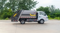 Camion compacteur de déchets Kailifeng Dongfeng, châssis 5,3 m³, compression hydraulique, collecteur de déchets sanitaires, 4x2, moteur manuel