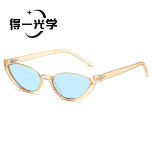 De Yi Optics Cat Eye <b>Sunglasses</b> For Women Pc Frame Uv400 Protection Fashionable Outdoors Driving Party Use - Product Image 5