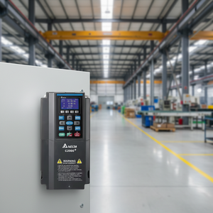 Variador de Frecuencia Delta VFD037CH43A-21 CH2000 de Servicio Pesado con Control Vectorial PWM, 3.7kW 5HP 460V Trifásico, para Automatización Industrial y Grúas - Product Image 1