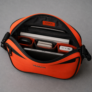 Borsa a <span class=keywords><strong>Tracolla</strong></span> da Uomo in Neoprene e Nylon a Forma d'Onda con Logo Personalizzato, Borsa a Spalla Curva con Fibbia a Sgancio Rapido, OEM ODM Disponibile - Product Image 4