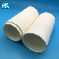 High Strength Alumina Al2O3 Ceramic Large Tube Pipe Bushing Cylinder Liner for Pump Valve Custom Size