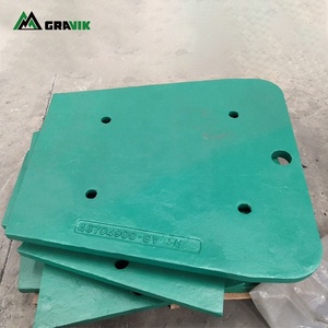 Профессиональный производитель, высокая износостойкость, щековая дробилка, Щековая пластина, боковая пластина, поворотная пластина - Product Image 4