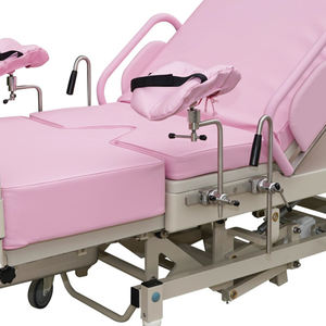 Mesa de entrega <span class=keywords><strong>con</strong></span> estribos, cama de <span class=keywords><strong>maternidad</strong></span> de altura ajustable, para sala de parto, 1 unidad - Product Image 6