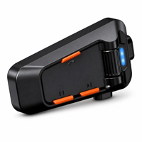 Casque de moto C2 avec interphone pour scooter, étanche IPX5, filtre anti-bruit du vent, audio longue portée sur oreille, audio mesh