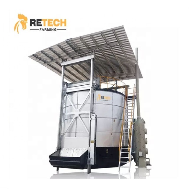 RETECH Farming Equipment Livestock Manure Fertilizer