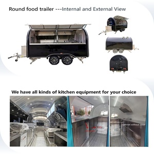 Ponsel berkualitas tinggi untuk truk makanan Van dengan Dapur lengkap untuk berkemah dan penjualan es krim Trailer terbaru untuk dijual - Product Image 6