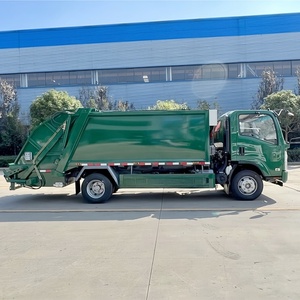 Camion compacteur de déchets diesel 1 Isuzu 4x2 7m³ à transmission manuelle à bas prix à vendre - Product Image 4