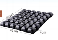 Coussin d'assise anti-escarres en PVC respirant de haute qualité avec tissu maillé, portable, certifié CE, pour personnes âgées/bureau