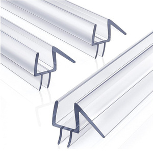 Siêu rõ ràng thay thế con dấu vòi hoa sen cửa con dấu dải không khung ngưỡng tắm không thấm nước cửa kính dưới con dấu dải - Product Image 1