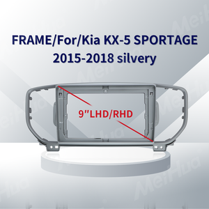 Meihua autoradio Video auto 9 pollici telaio autoradio per <span class=keywords><strong>KIA</strong></span> <span class=keywords><strong>Sportage</strong></span> 2015-2018 con cavo ca cablaggio <span class=keywords><strong>accessori</strong></span> 1 Din lunetta - Product Image 2