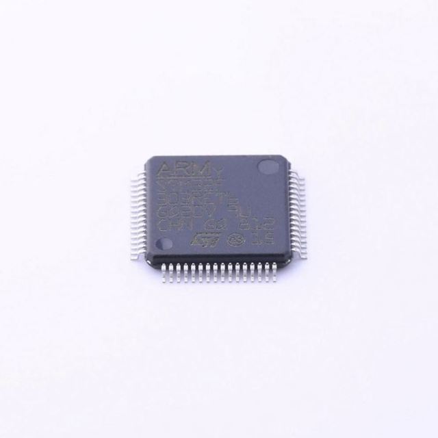 MCU 32-Bit STM32 ARM Cortex M4 RISC 512KB Flash 2.5V/3.3V 64-Pin LQFP Tray - Trays STM32F303RET6 Integrated Circuit