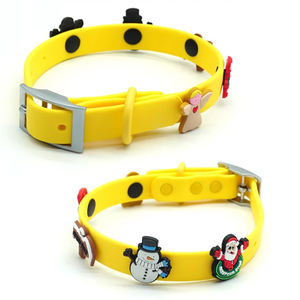 शीर्ष विक्रेता सरल लक्जरी pvc नायलॉन डॉग कॉलर्स ब्रेअवे की सुविधा से सभी छुट्टियों को सजाते हैं - Product Image 4