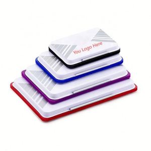 Almohadillas de tinta de secado rápido al por mayor en caja de lata, almohadilla de sello de plástico personalizada para uso en oficina, sellos de goma económicos 182 - Product Image 1