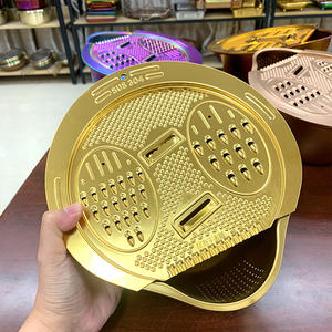 Utensilios de Cocina 4 en 1: Tazón para Lavar Arroz con Colador, Tazón de Acero Inoxidable con Rallador, Cesta Escurridora - Product Image 1