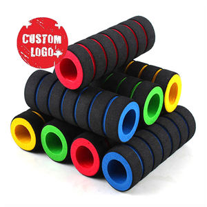 Éponge antidérapante antidérapante pour vélo <span class=keywords><strong>VTT</strong></span>, poignée souple BMX, ergonomique, confortable, antidérapante, diamètre de la pince 32.6-35mm - Product Image 1