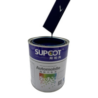 Cat Semprot Akrilik 2K Ungu Biru B23 untuk Perbaikan Otomotif, Pelapis Cair untuk Substrat Logam & Plastik