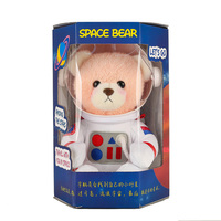 Ours en peluche astronautes en gros, ours en peluche astronaute personnalisé, mini jouet en peluche astronaute personnalisé