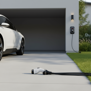 Estación de Carga Portátil para Vehículos Eléctricos, 32 Amperios, 240V, Enchufe 14-50P, Cable de 28 Pies - Product Image 2