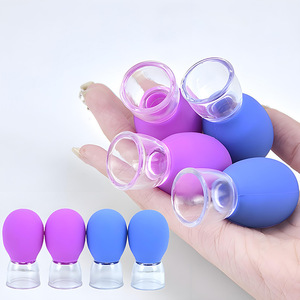 Facial Cupping Device Silicone Vacuum Cup For Lifting Firming Massage Face Neck - Product Image 3